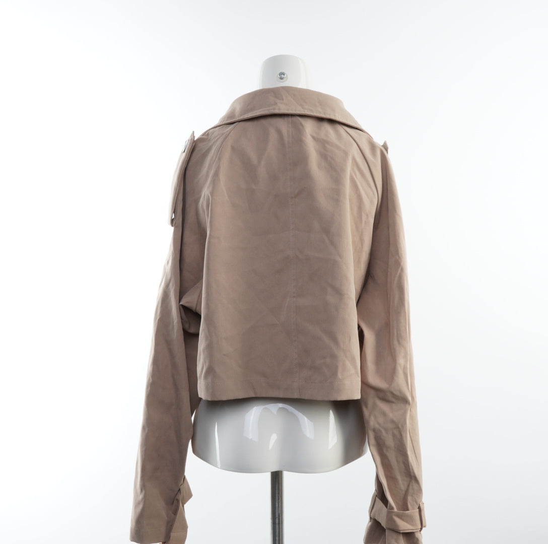 Dazy Damen Jacke - L, Braun, Größe L, Damen, Zustand Sehr Gut, Preis 12€ – Rückansicht