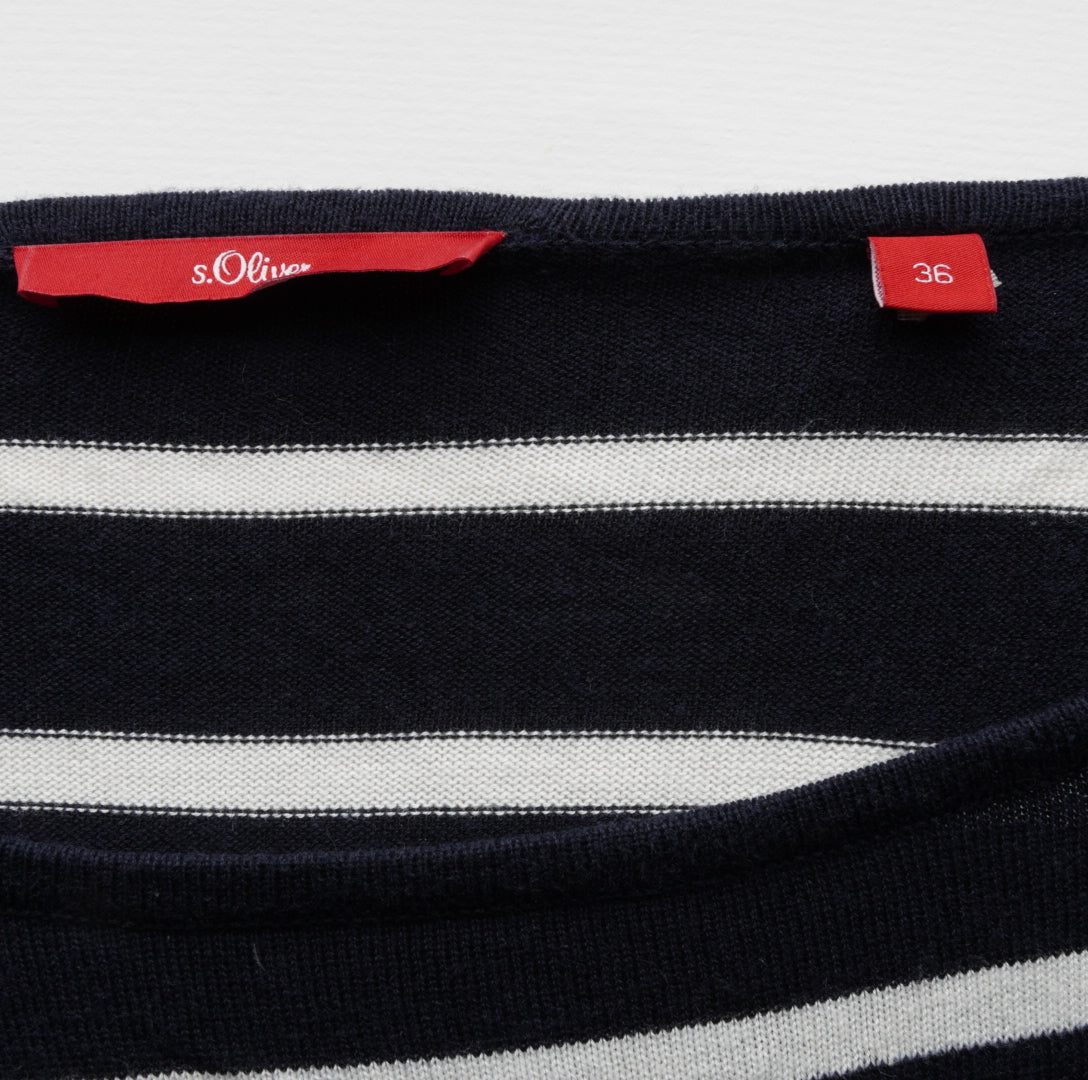 S.Oliver Damen Langarmshirt - S, Blau, Größe S, Damen, Zustand Sehr Gut, Preis 5€ – Etikett