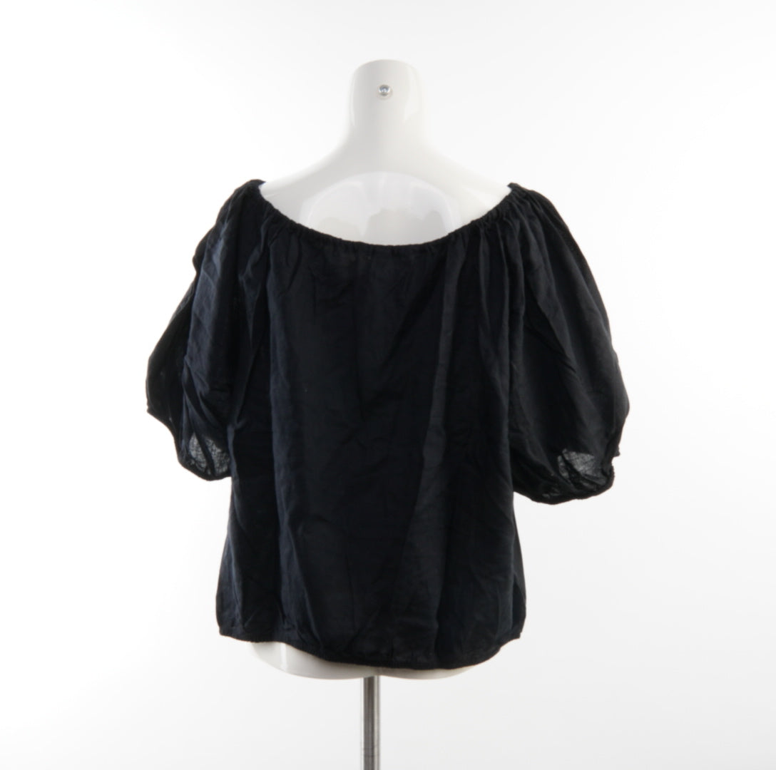 Maison 123 Dmane Bluse - M, Schwarz, Größe M, unisex, Zustand Sehr Gut, Preis 15€ – Rückansicht