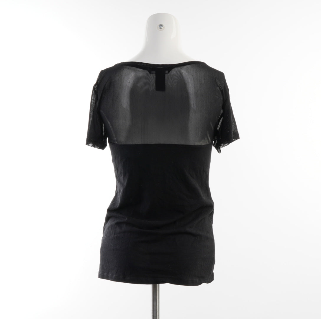 H&M Damen T-Shirt - S, Schwarz, Größe S, Damen, Zustand Sehr Gut, Preis 3€ – Rückansicht