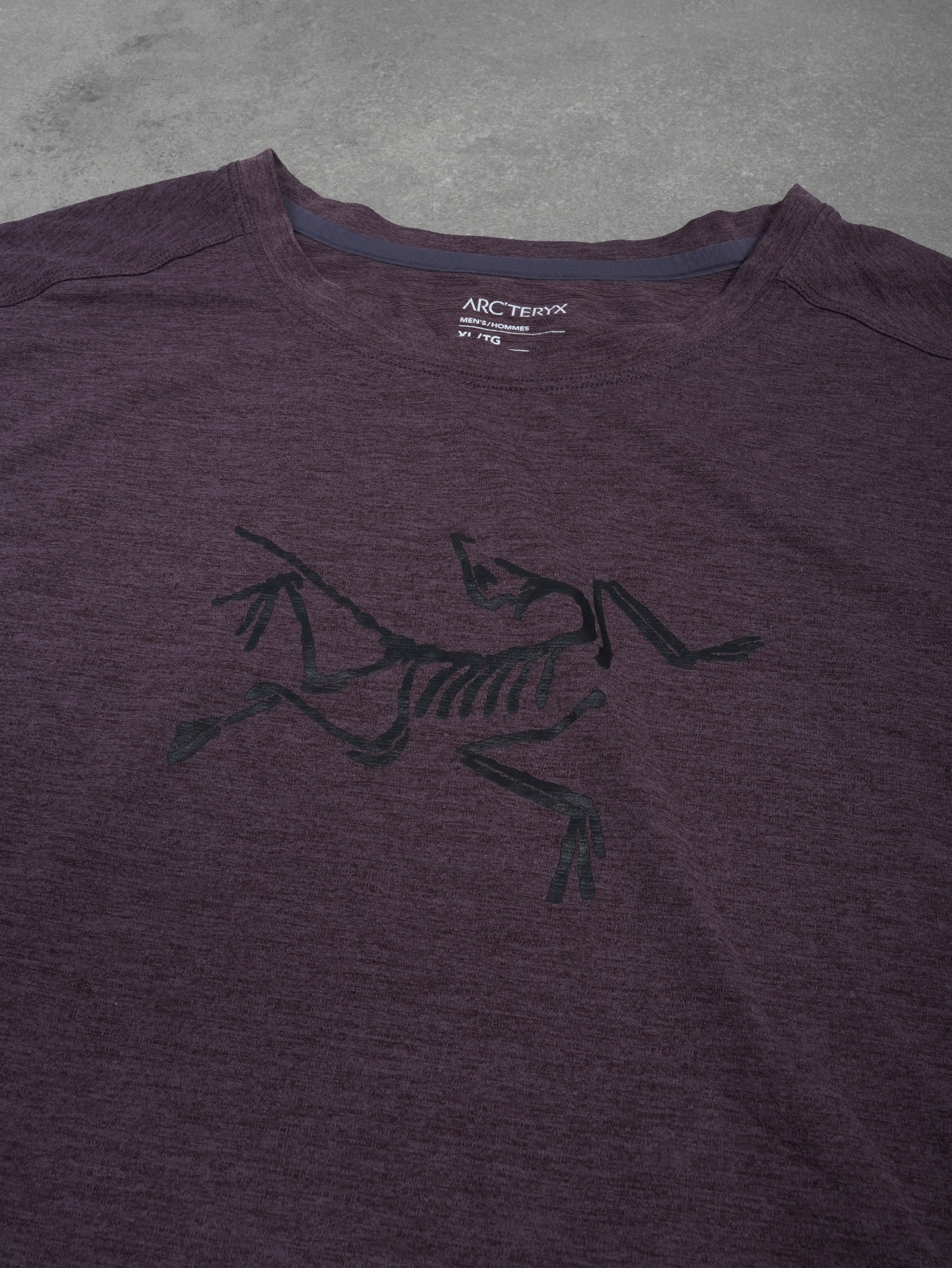 Arcteryx Vintage Arcteryx Langarmshirt - XL, Lila, Größe XL, unisex, Zustand Sehr gut, Preis 69.95€ – Rückansicht