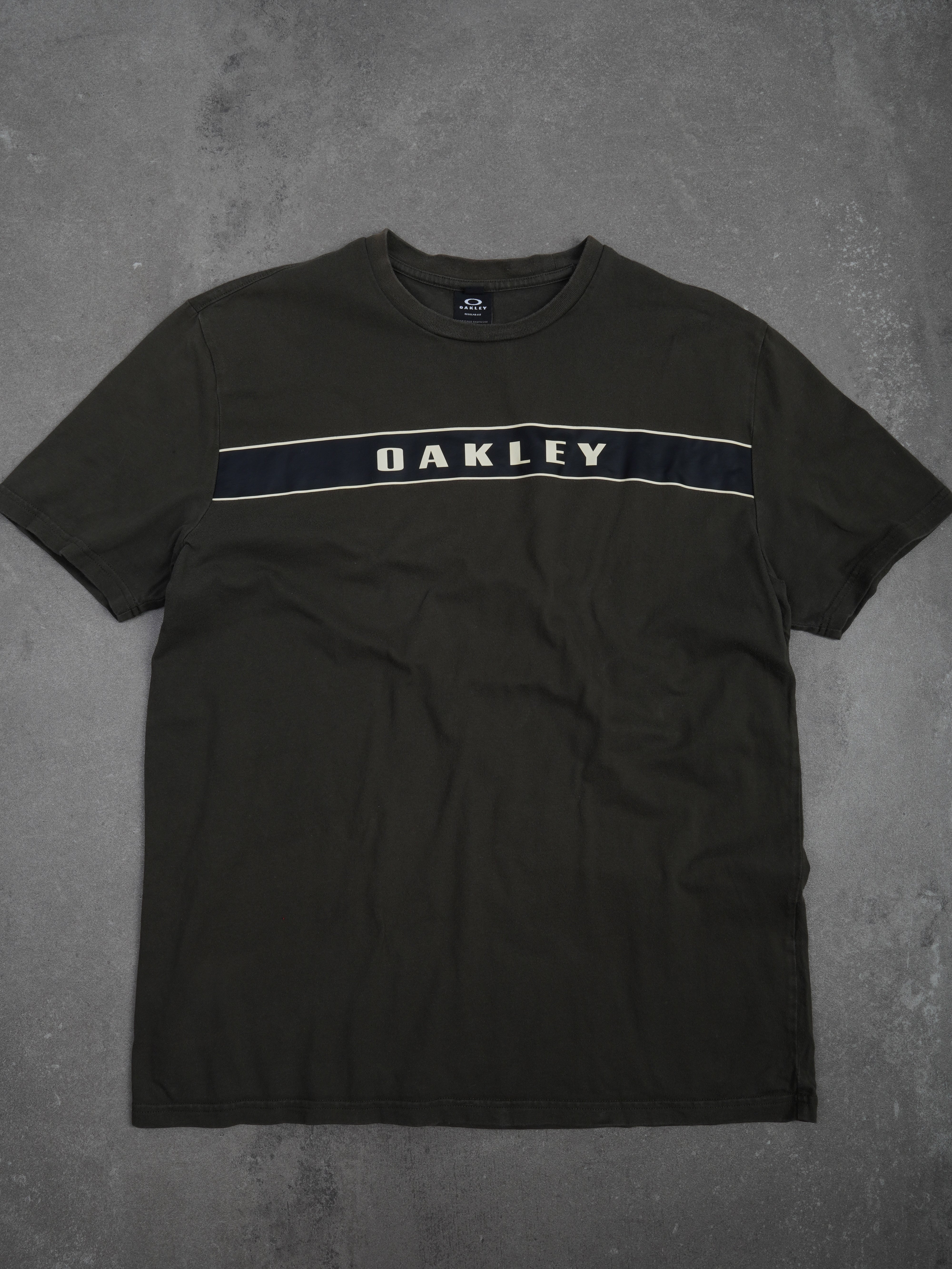 Oakley Vintage Oakley T-Shirt - M, Grün, Größe M, unisex, Zustand Sehr gut, Preis 49.95€ – Vorderansicht
