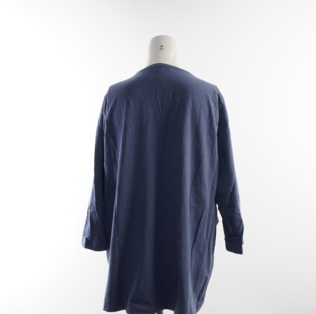 Bonita Damen Langarmshirt - 2XL, Blau, Größe 2XL, Damen, Zustand Sehr Gut, Preis 4€ – Rückansicht