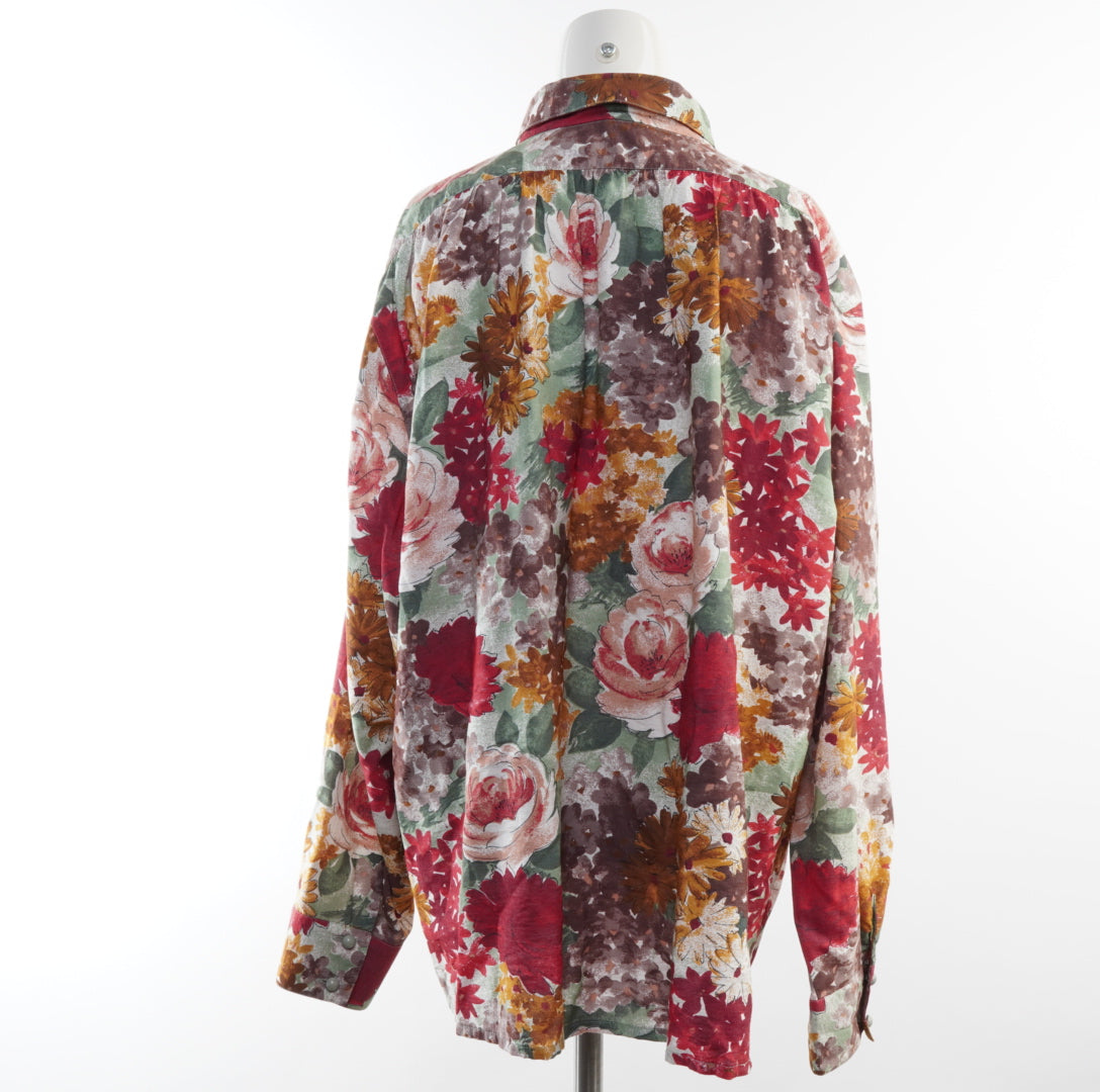 Second Hand Damen Bluse - XL, Bunt, Größe XL, Damen, Zustand Sehr Gut, Preis 5€ – Rückansicht