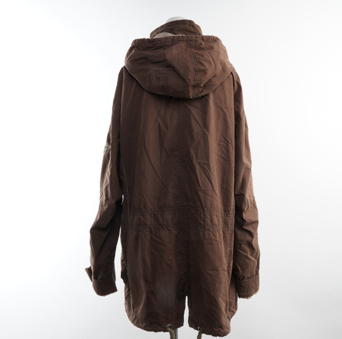 G.I.G.A. DX Damen Mantel - 3XL, Braun, Größe 3XL, Damen, Zustand Sehr Gut, Preis 30€ – Rückansicht