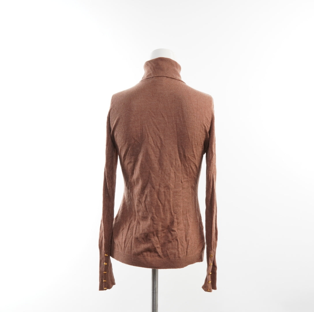 H&M Damen Rollkragenpullover -S , Braun, Größe S, Damen, Zustand Gut, Preis 4€ – Rückansicht