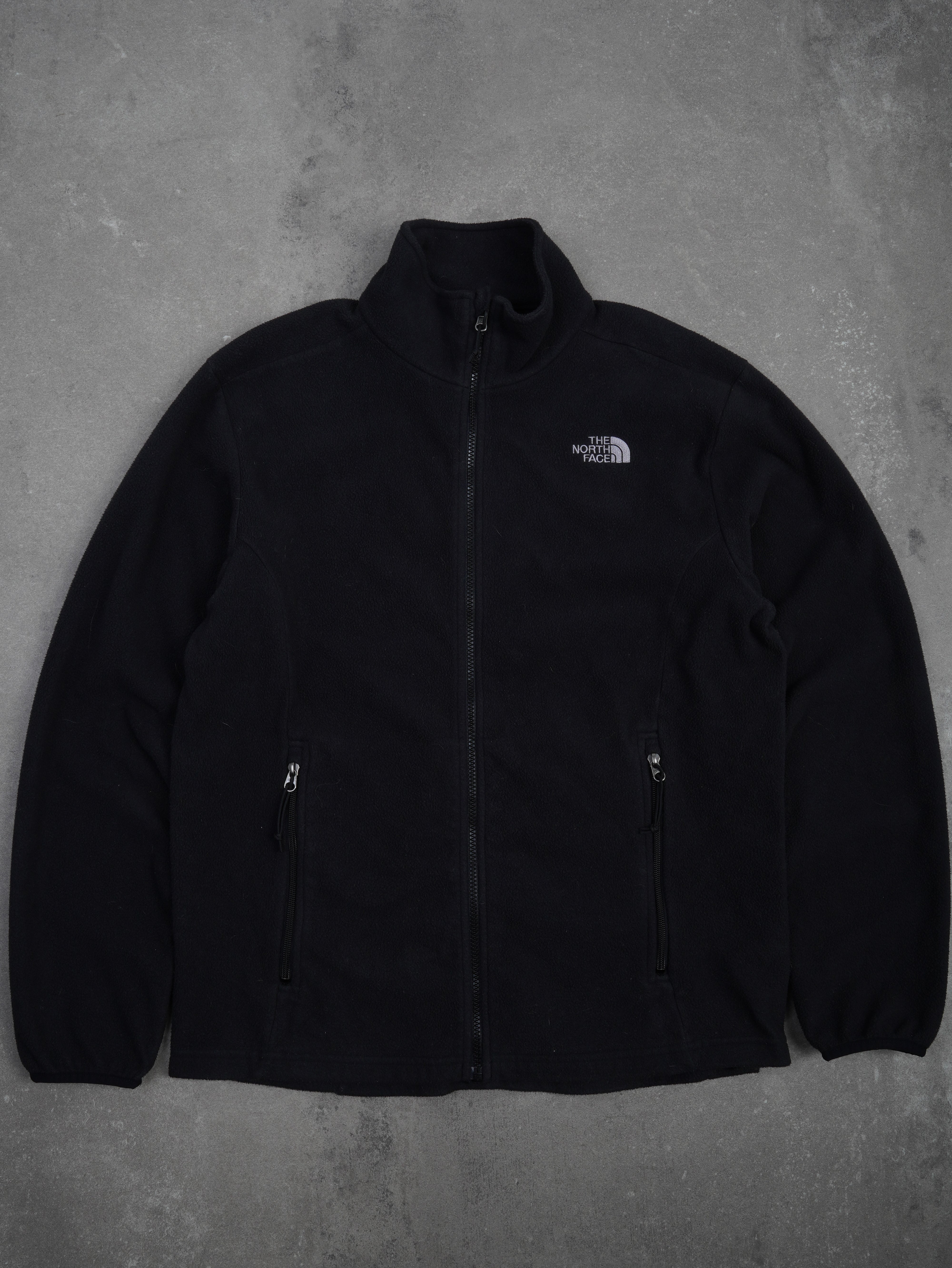 The North Face Vintage The North Face Fleecejacke - L, Schwarz, Größe L, unisex, Zustand Sehr gut, Preis 34.95€ – Vorderansicht