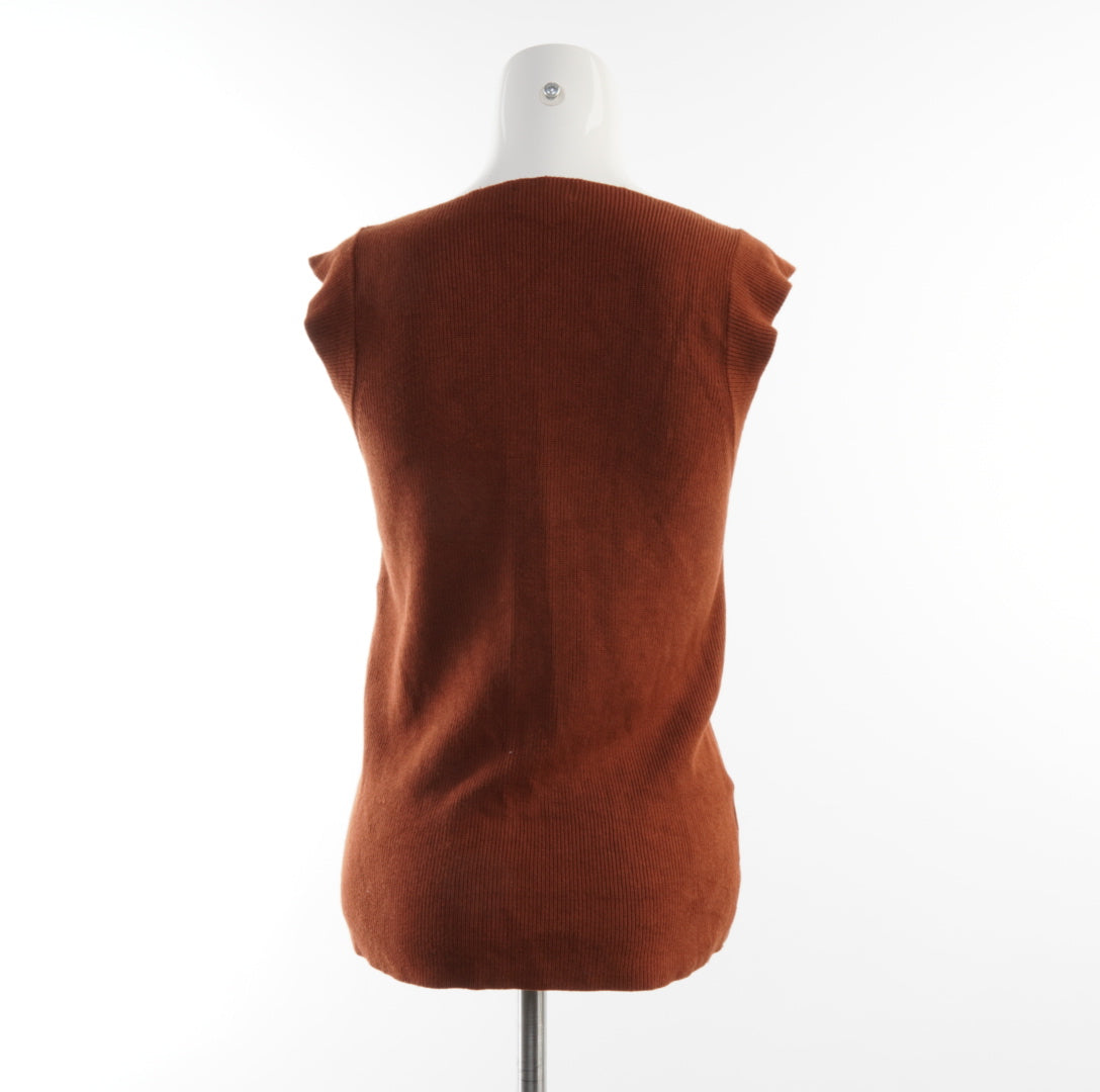 Mango Damen Tanktop - M , Braun, Größe M, Damen, Zustand Neuwertig, Preis 6€ – Rückansicht