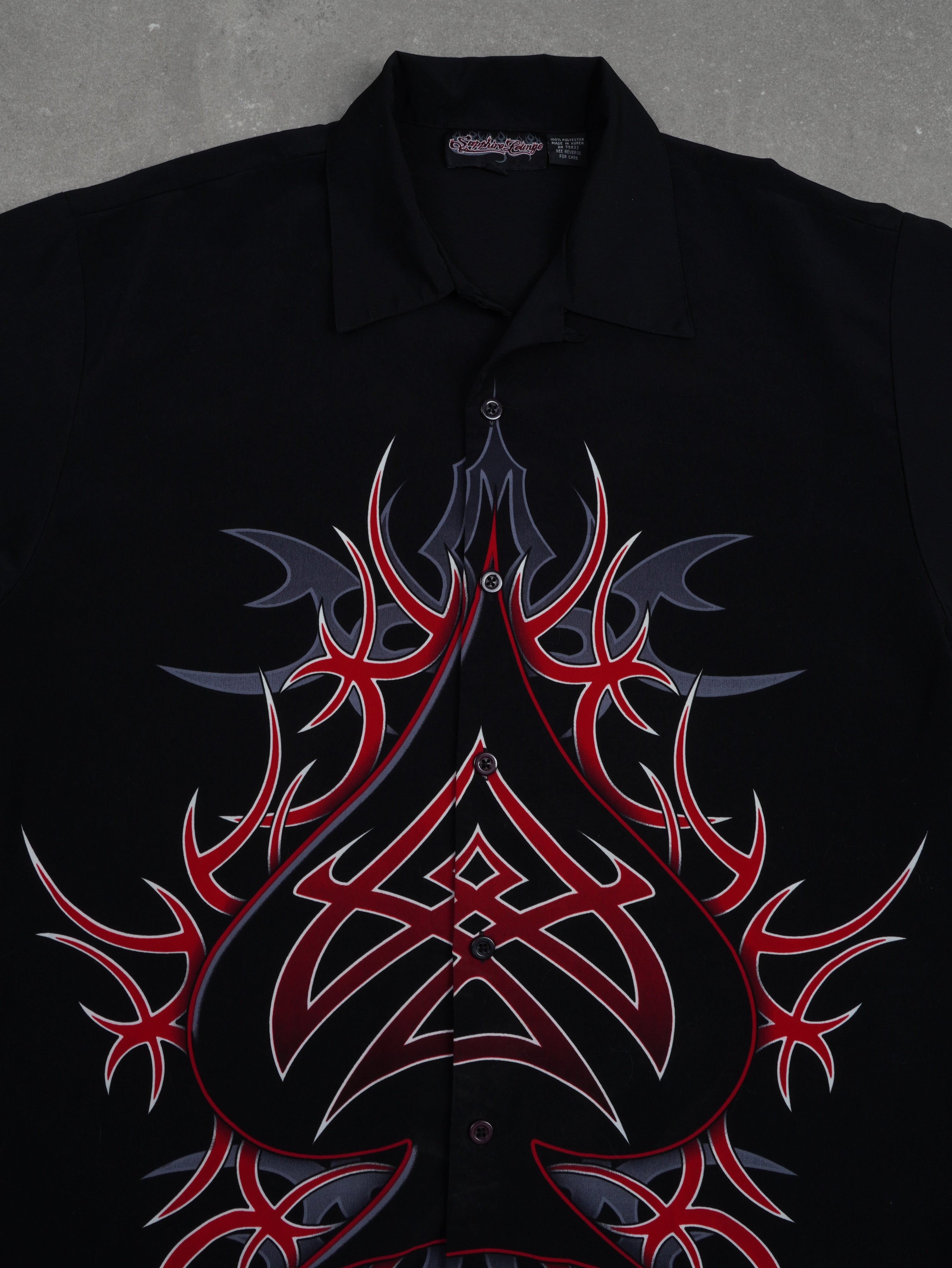 Vintage Sapphire Lounge Y2K Hemd - L - NFF Vintage